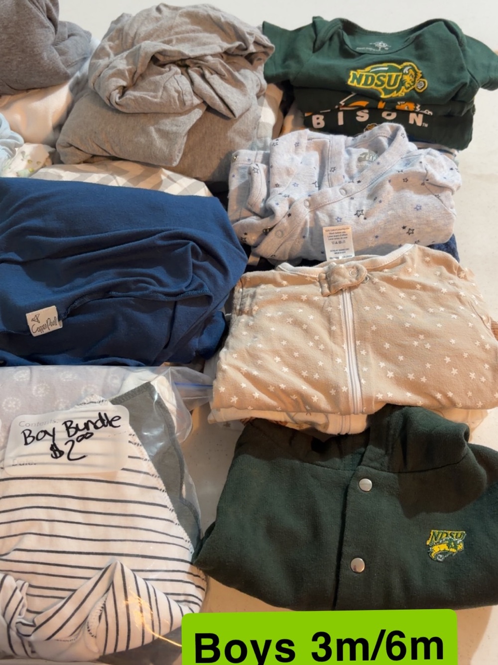 3-6m Infant boys clothing